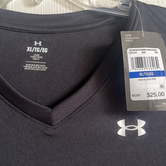 NWT Under Armour Loose Workout Shirt XL - Picture 2 of 3